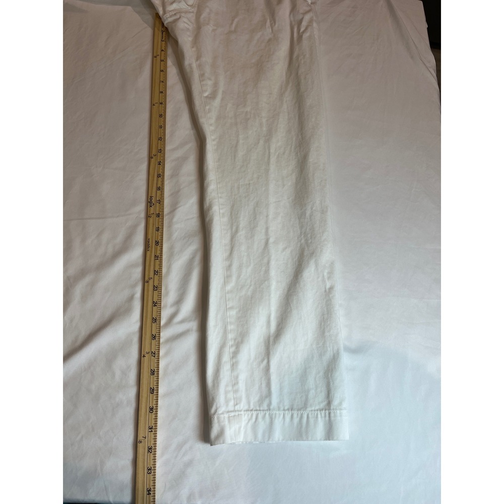 Polo Ralph Lauren Mens Chino Pants White 34/32 Classic Fit Cotton Preppy Wedding - Picture 6 of 12